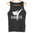 Karate Kick 空手キック松濤館、剛柔和道上地糸東極真流 タンクトップ