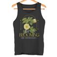 Keep On Blooming花のプリント付き タンクトップ