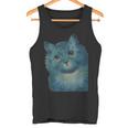 L Wain作 青い猫 タンクトップ