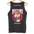 The Legend Teddy Bear Basketballlam Dunk Cool Basketball タンクトップ
