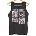 Let It Meow 面白い猫子猫の歌うギフト タンクトップ