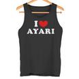 I Love Ayari 私は愛する Ayari タンクトップ