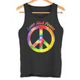 Love Peace 60年代70年代ヒッピーコスチューム Love Peace タンクトップ