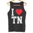I Love Tennessee Tn Throwback Classic タンクトップ