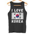 I Love 韓国 韓国 家族 旅行 お土産 タンクトップ
