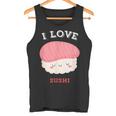 I Loveushi I Loveushi Japan Food 巻にぎり魚 タンクトップ