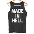 Made In Hell 面白いことわざ皮肉なノベルティ クール タンクトップ