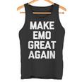 Make Emo Great Again インディーズミュージックエモ タンクトップ