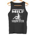 Milf Hunter シングルホットダディ アダルトジョーク タンクトップ