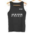 Nasa宇宙飛行士ダンシングワームロゴ タンクトップ