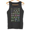 Nerd Redes Neuronales Zoo Programador De Computadoras Maestro Geek Camiseta sin mangas