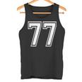 Number 77 Birthday 77Thports Player チーム番号入りジャージ タンクトップ