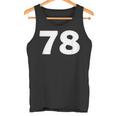 Number 78 、Eventy-8 ジャージ スポーツ 誕生日 タンクトップ