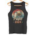 Papa 2024 年のパパ 初めての父の日 若いパパ 新しいパパ タンクトップ