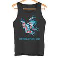 Pendleton オレゴンレッドブルフロッグ Pnw アート ネイティブアメリカン タンクトップ
