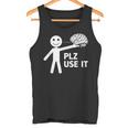 Plz Use Itarcatic Use Your Brain Cynicalays タンクトップ