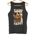 Be Quokka Happy クオッカ・ビー・クオッカ・ハッピー＆クオッカとスマイル タンクトップ