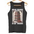 Read Bookstay Weird Bookworm Reading Book Lover Book タンクトップ