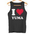 Red Heart I Love Yuma タンクトップ