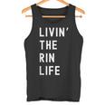 Rin の人生を生きている Rin タンクトップ