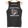 Running The Worldince 1776 アメリカンイーグル アメリカ国旗 タンクトップ