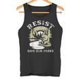 Save Our Parks ビンテージ スモーキー ザ レジスト ベア国立公園 タンクトップ