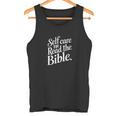 Self Care Tip Read The Bible 信仰のインスピレーション タンクトップ