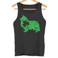 Shetlandheepdog シェルティ セントパトリックデー メンズ シャムロックドッグ タンクトップ