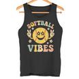 Softballibes 星目スマイル ポジティブソフトボール タンクトップ