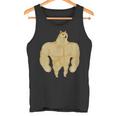 Swole Doge ミームギフトtシャツ タンクトップ