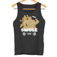 Swole Gymwole Doge Meme Buff Doge Meme タンクトップ