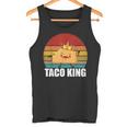 Taco King For Tacos Lover メキシカンタコス ファニー タコス サンセット タンクトップ