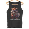 Tanuki Elite Forces No2 タヌキ精鋭部隊 かわいい狸 アニマル 動物 おもしろ 漢字 たぬき タンクトップ