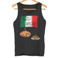 That's Amore ピザ パスタ好き イタリア料理 イタリア国旗 タンクトップ