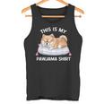 This Is My Pawjama Pomeranian 公式犬用昼寝 タンクトップ