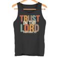 Trust In The Lord 箴言 3 タンクトップ