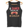 Un Gamer No Envejeceube De Nivel Lujuria Gaming Camiseta sin mangas