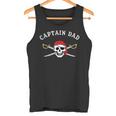 Uomo Pirata Divertente Capitano Papà Canotta