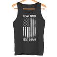 Vintage Usa Flag Fear God Not Man タンクトップ