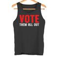 Vote Them All Out 投票 タンクトップ