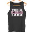 Warning Logistics Manager タンクトップ