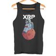Xrpかわいい月の男暗号通貨電話トレーダー タンクトップ