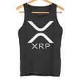 Xrpロゴ暗号通貨暗号 タンクトップ