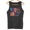 You Are Enough 感動的な引用と断言 タンクトップ