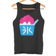 【かき氷】お祭り かきごおり 食べ物 夏服 可愛い 面白い おもしろ シンプル ウケ狙い メンズ キッズ レディース タンクトップ
