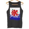 かきごり 日本のこりちどり かき氷サインtシャツ タンクトップ