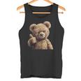 かっこいいテディベア 親指付き タンクトップ