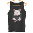 かわいいねずみポケットネズミ好き タンクトップ