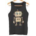 かわいい小さなロボット、ビンテージキッズロボット タンクトップ