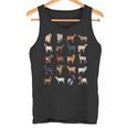 ふれあい動物園 たくさんのヤギ タンクトップ